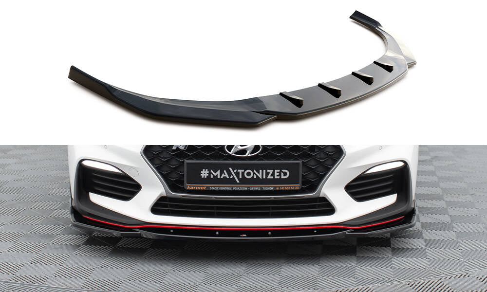Maxton Design - Frontlippe V4 für Hyundai I30 N Mk3 Hatchback/ Fastback - Aerowerk.