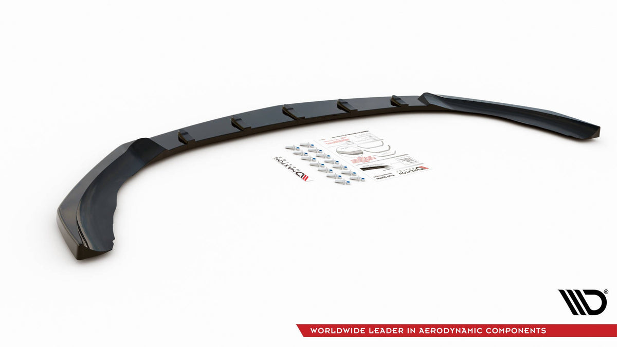 Maxton Design - Frontlippe V4 für Mercedes A35 AMG / AMG - Line W177 - Aerowerk.