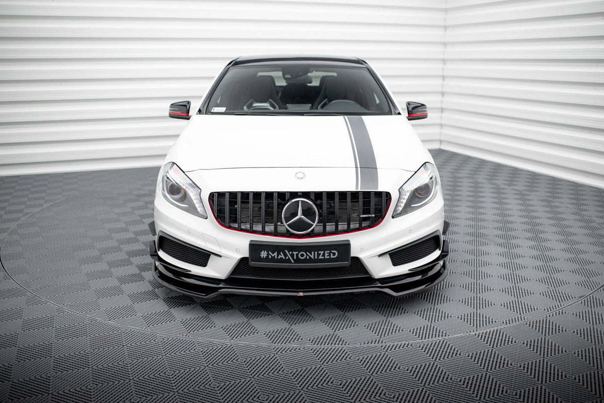 Maxton Design - Frontlippe V4 für Mercedes - Benz A45 AMG W176 - Aerowerk.