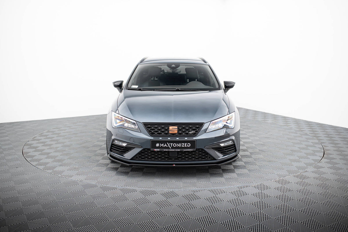 Maxton Design - Frontlippe V4 für Seat Leon Cupra / FR Mk3 FL - Aerowerk.