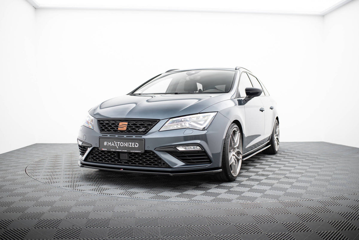 Maxton Design - Frontlippe V4 für Seat Leon Cupra / FR Mk3 FL - Aerowerk.