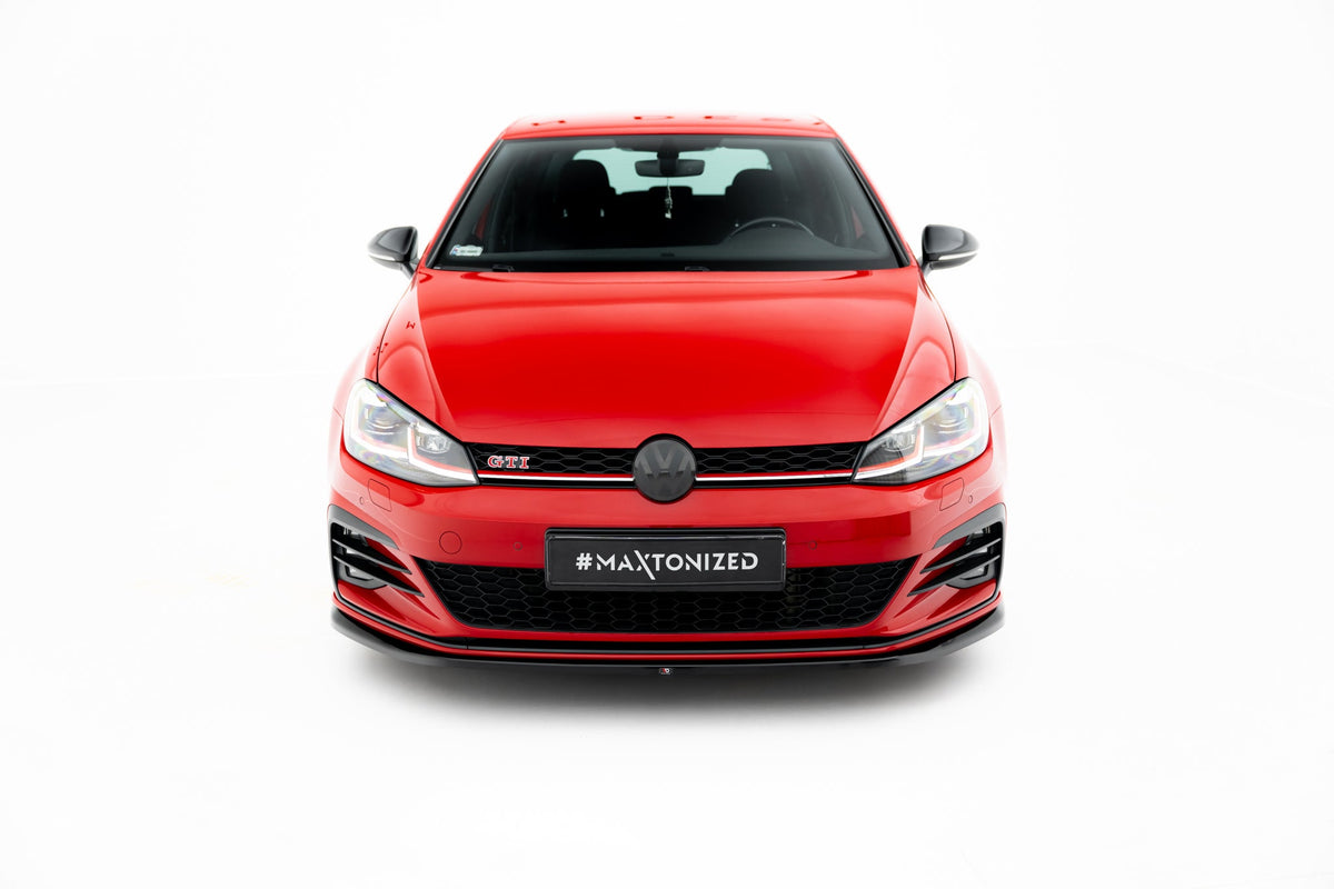 Maxton Design - Frontlippe V4 für VW Golf GTI Mk7 Facelift - Aerowerk.