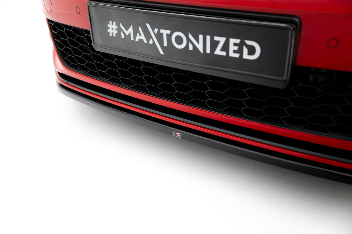 Maxton Design - Frontlippe V4 für VW Golf GTI Mk7 Facelift - Aerowerk.