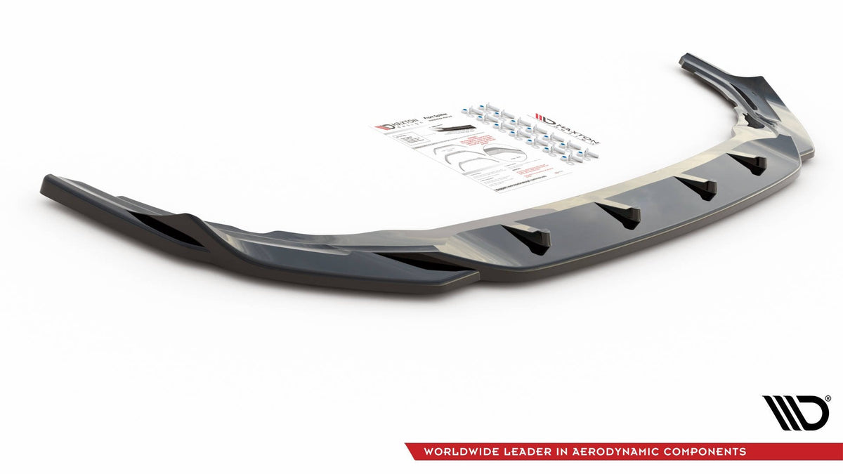 Maxton Design - Frontlippe V4 für VW Golf R Mk8 - Aerowerk.