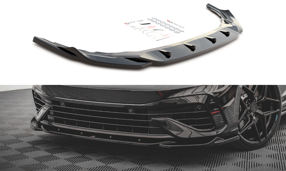 Maxton Design - Frontlippe V4 für VW Golf R Mk8 - Aerowerk.