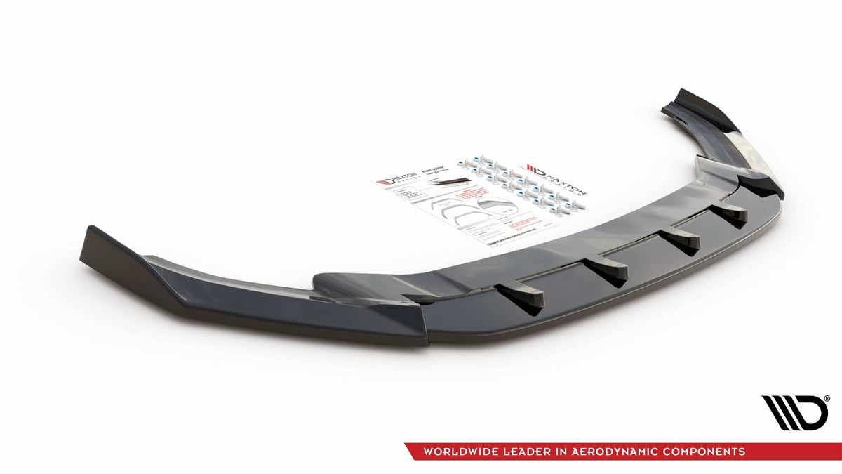 Maxton Design - Frontlippe V4 für VW Golf R / R - Line Mk7 - Aerowerk.