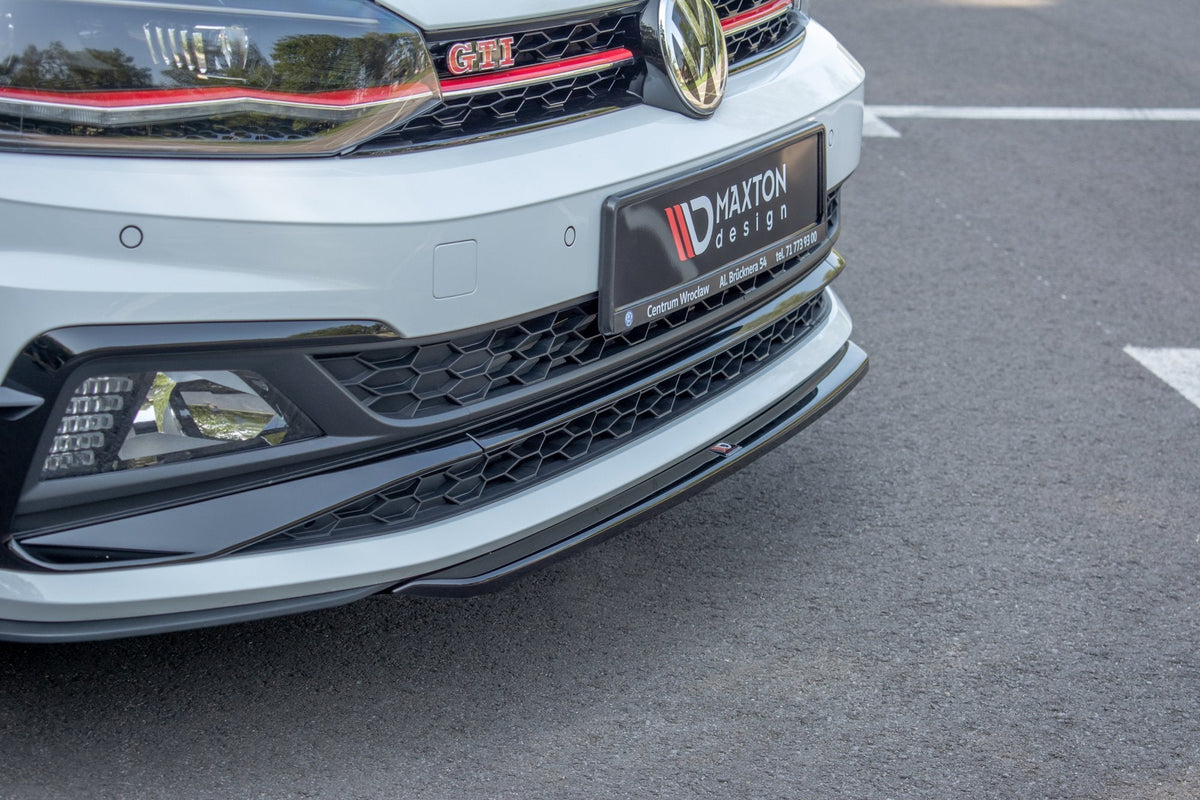 Maxton Design - Frontlippe V4 für VW Polo GTI / R - line Mk6 - Aerowerk.