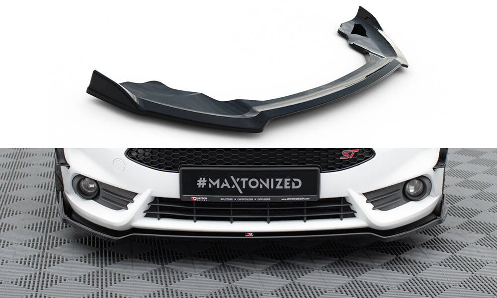 Maxton Design - Frontlippe V5 für Ford Fiesta ST Mk7 Facelift - Aerowerk.