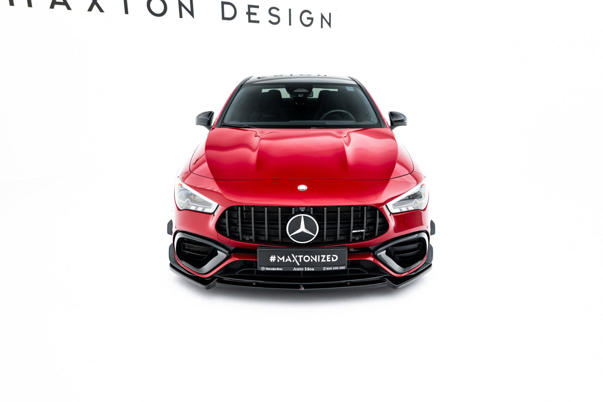 Maxton Design - Frontlippe V5 für Mercedes - AMG CLA 45 Aero C118 - Aerowerk.