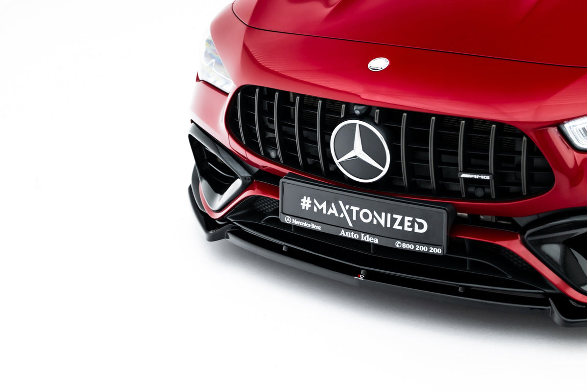Maxton Design - Frontlippe V5 für Mercedes - AMG CLA 45 Aero C118 - Aerowerk.