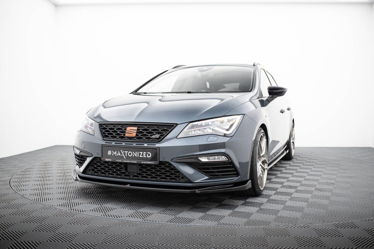 Maxton Design - Frontlippe V5 für Seat Leon Cupra / FR Mk3 FL - Aerowerk.