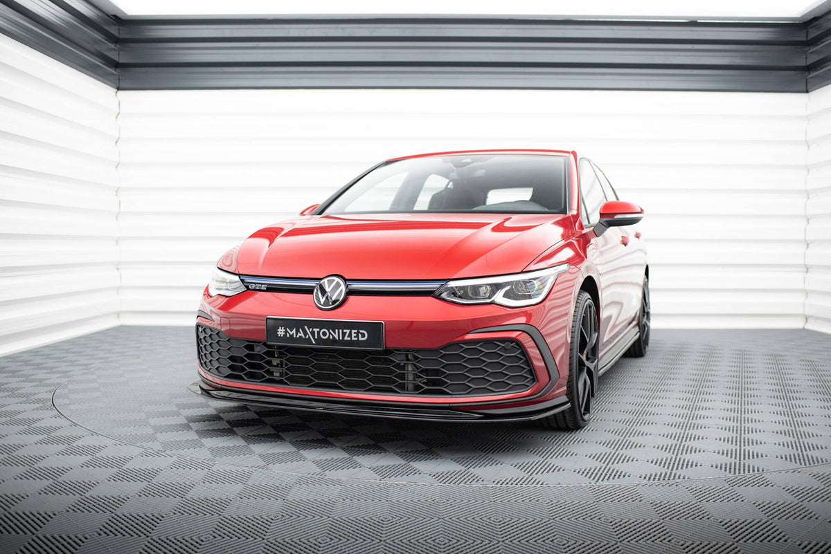 Maxton Design - Frontlippe V5 für VW Golf GTI / GTE / GTD / R - Line Mk8 - Aerowerk.