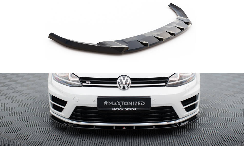 Maxton Design - Frontlippe V5 für VW Golf R / R - Line Mk7 - Aerowerk.