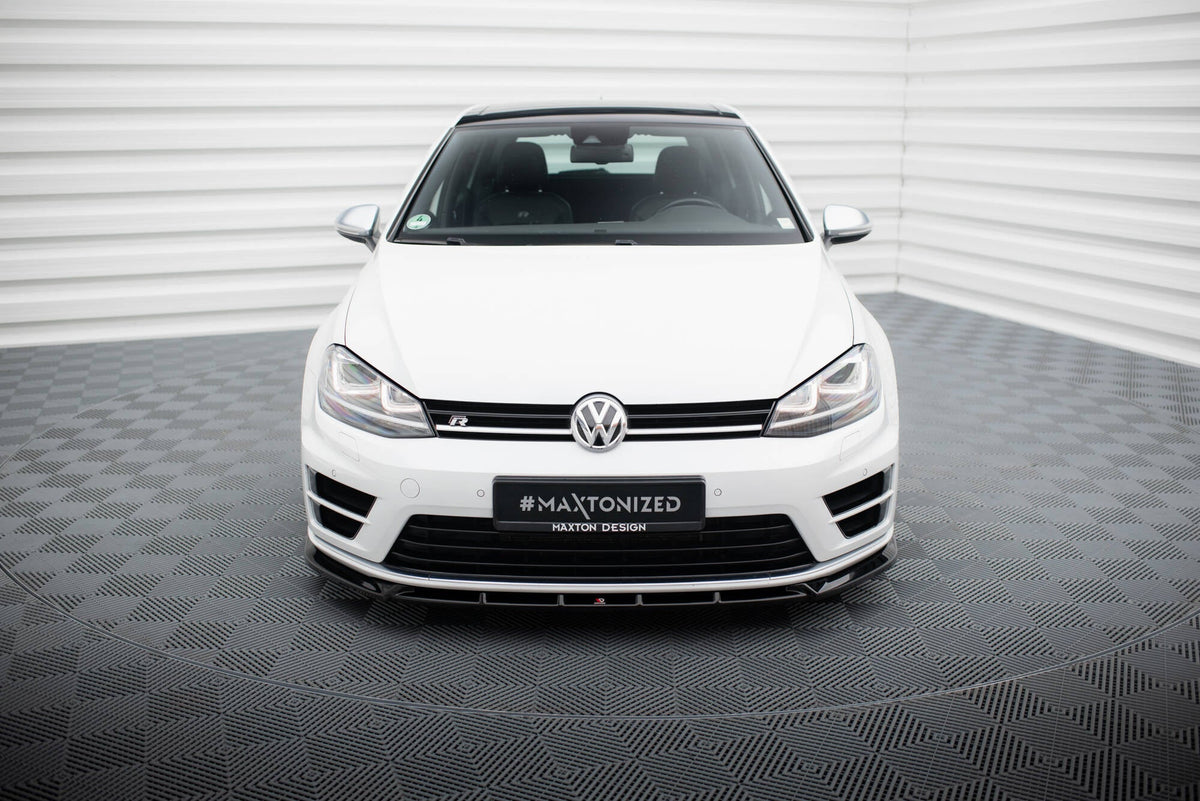 Maxton Design - Frontlippe V5 für VW Golf R / R - Line Mk7 - Aerowerk.