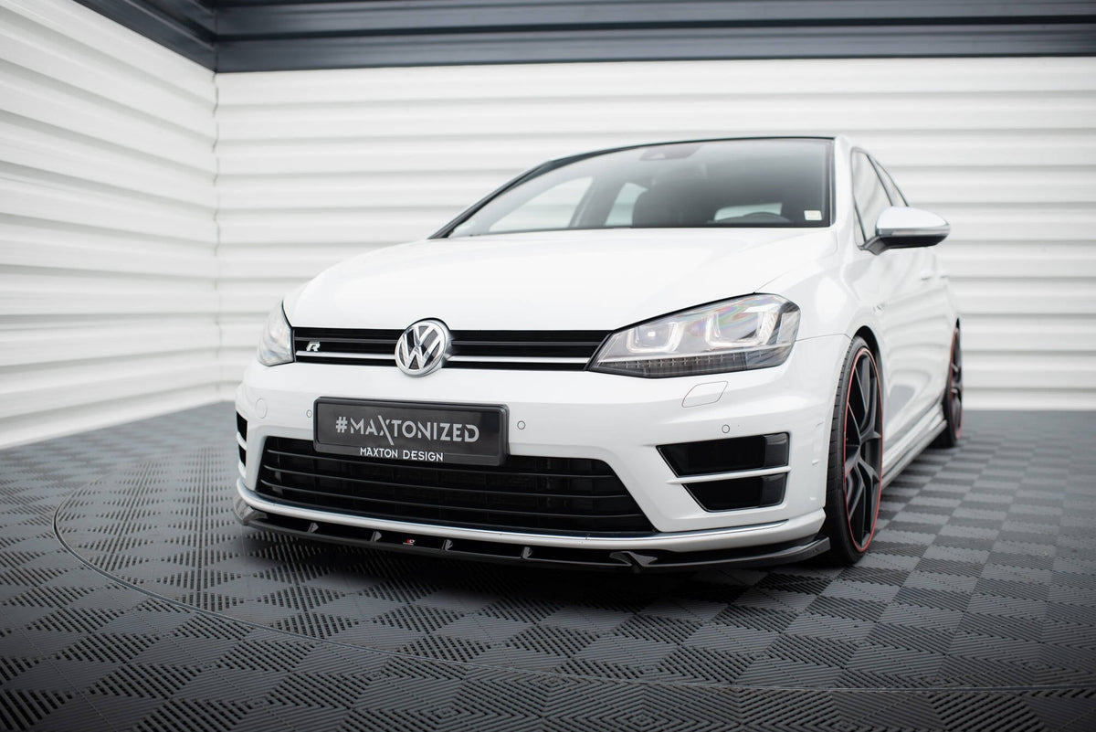 Maxton Design - Frontlippe V5 für VW Golf R / R - Line Mk7 - Aerowerk.