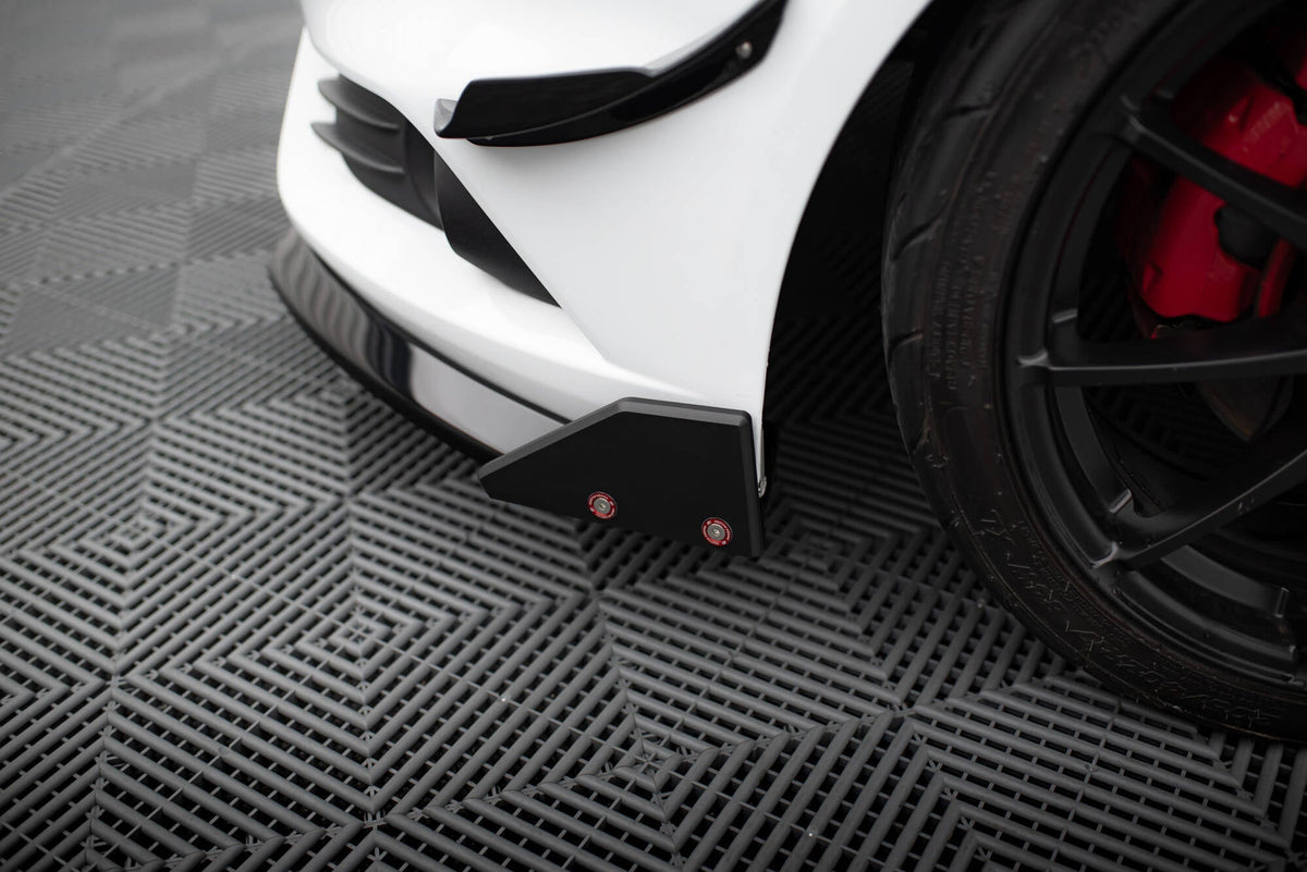 Maxton Design - Frontlippe V6 + Flaps für Ford Fiesta ST Mk7 Facelift - Aerowerk.