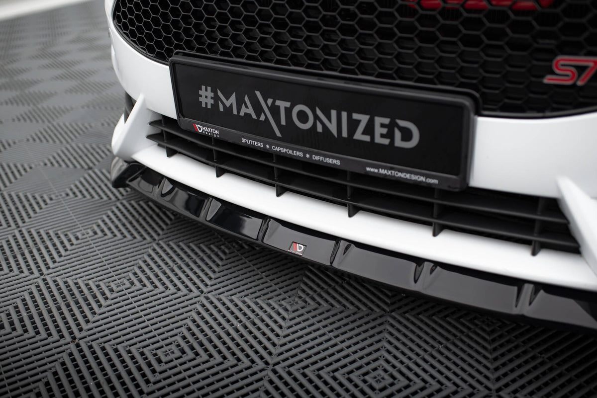Maxton Design - Frontlippe V6 + Flaps für Ford Fiesta ST Mk7 Facelift - Aerowerk.