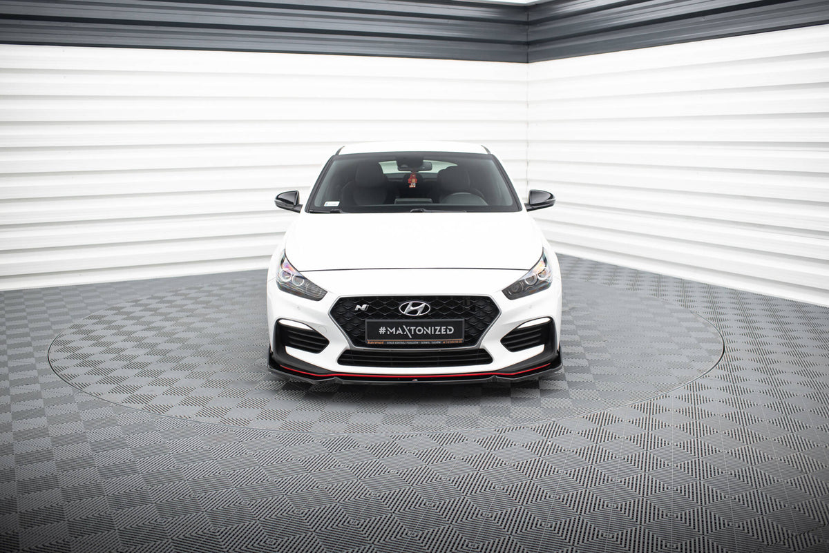 Maxton Design - Frontlippe V6 + Flaps für Hyundai I30 N Mk3 Hatchback/Fastback - Aerowerk.