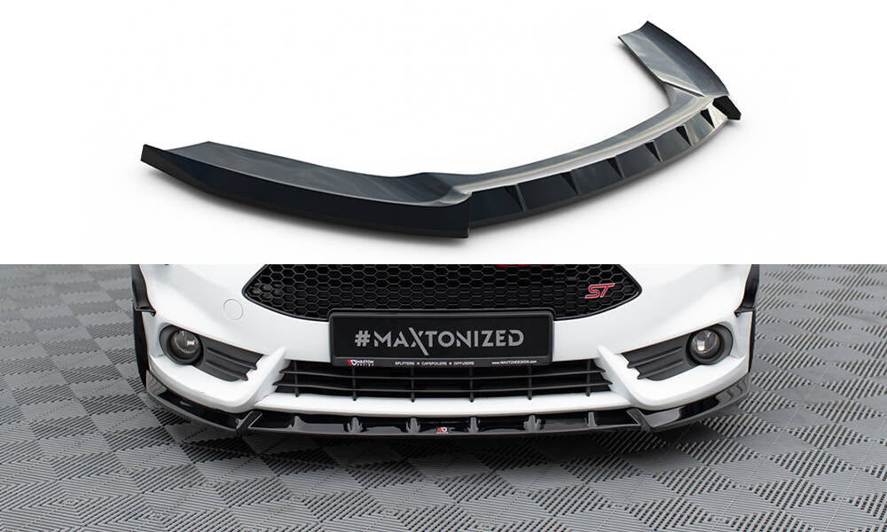 Maxton Design - Frontlippe V6 für Ford Fiesta ST Mk7 Facelift - Aerowerk.