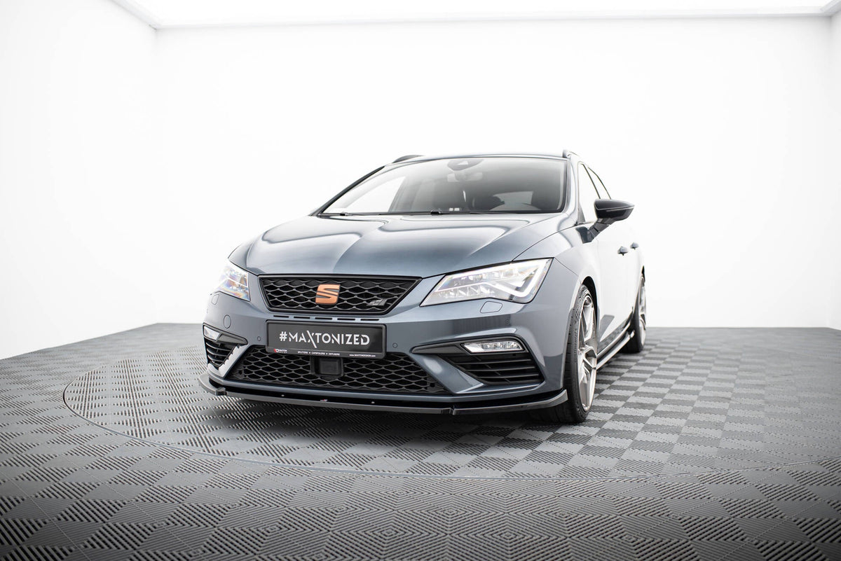 Maxton Design - Frontlippe V6 für Seat Leon Cupra / FR Mk3 FL - Aerowerk.