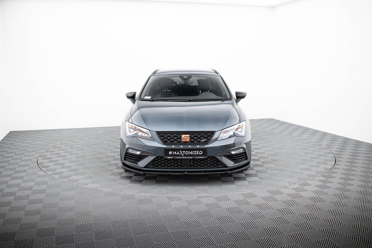 Maxton Design - Frontlippe V6 für Seat Leon Cupra / FR Mk3 FL - Aerowerk.