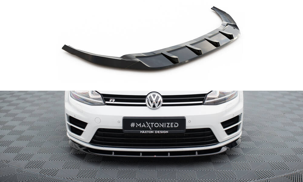 Maxton Design - Frontlippe V6 für VW Golf R / R - Line Mk7 - Aerowerk.