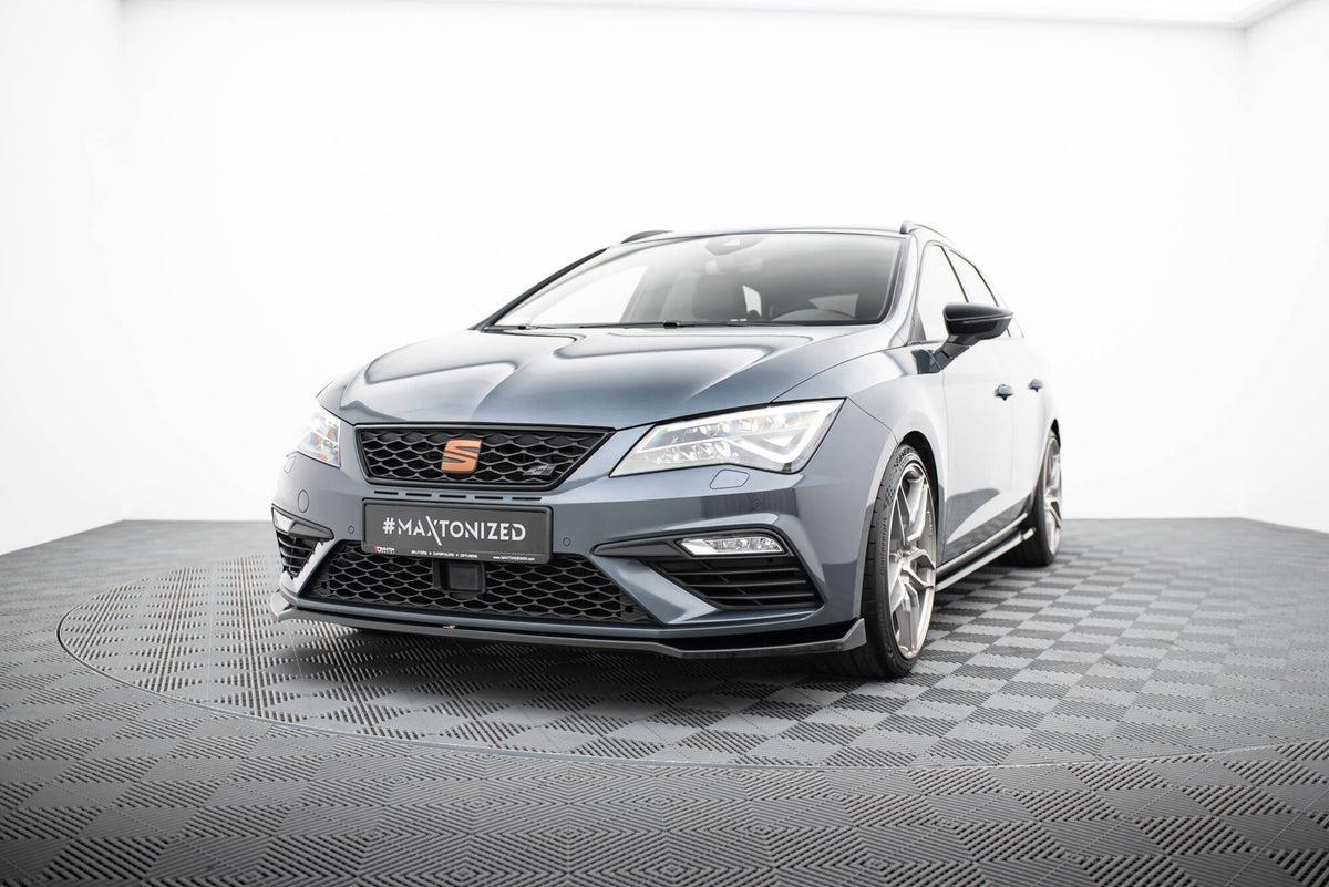 Maxton Design - Frontlippe V7 für Seat Leon Cupra / FR Mk3 FL - Aerowerk.