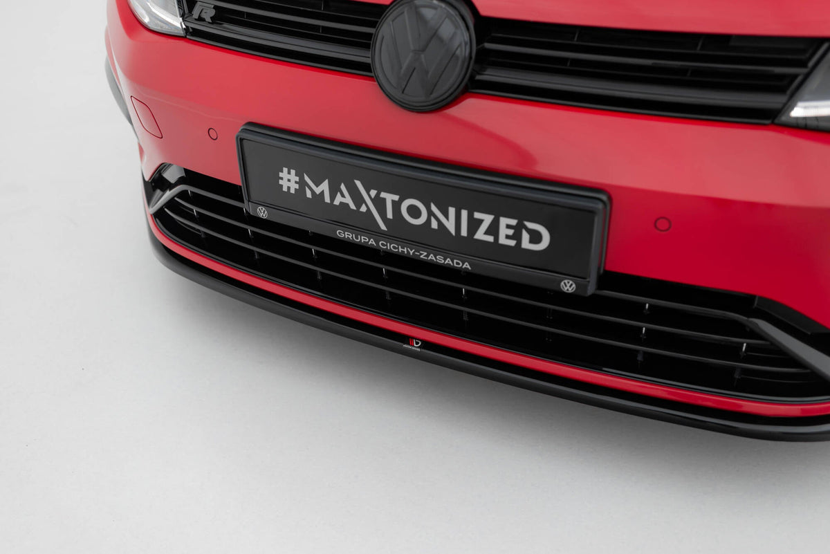 Maxton Design - Frontlippe V7 für VW Golf R / R - Line Mk7 Facelift - Aerowerk.