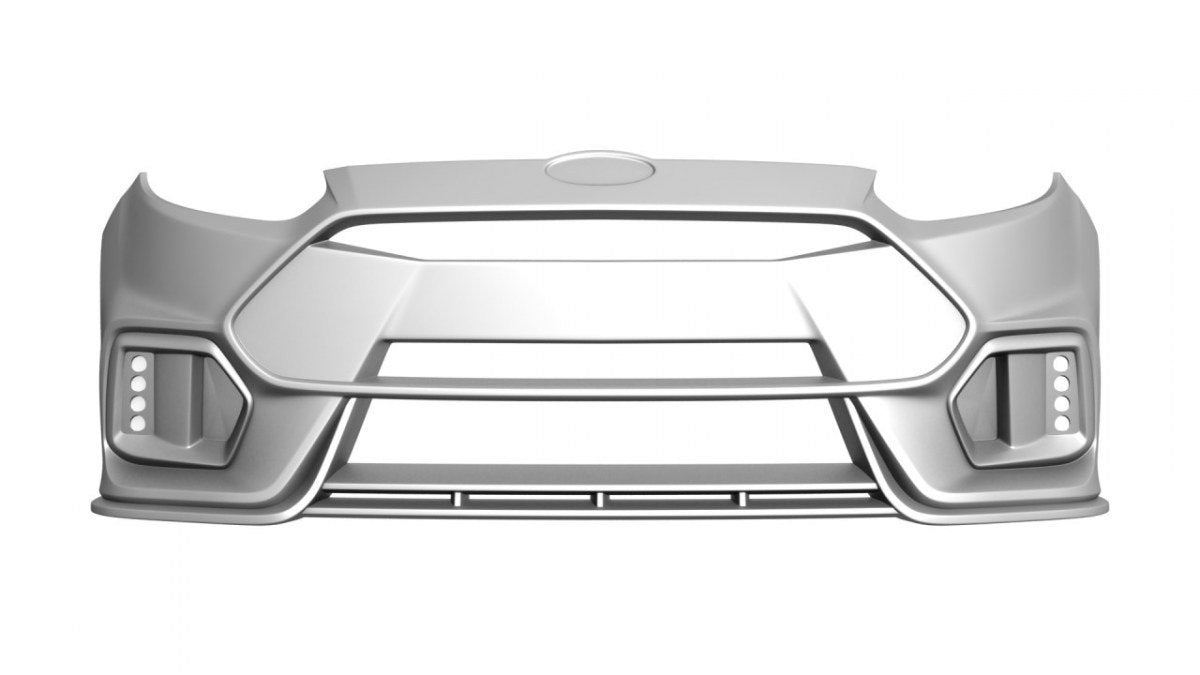 Maxton Design - Frontstoßstange passend für FORD FOCUS MK3 VORFL (FOCUS RS 2015 LOOK) mit LED - Aerowerk.