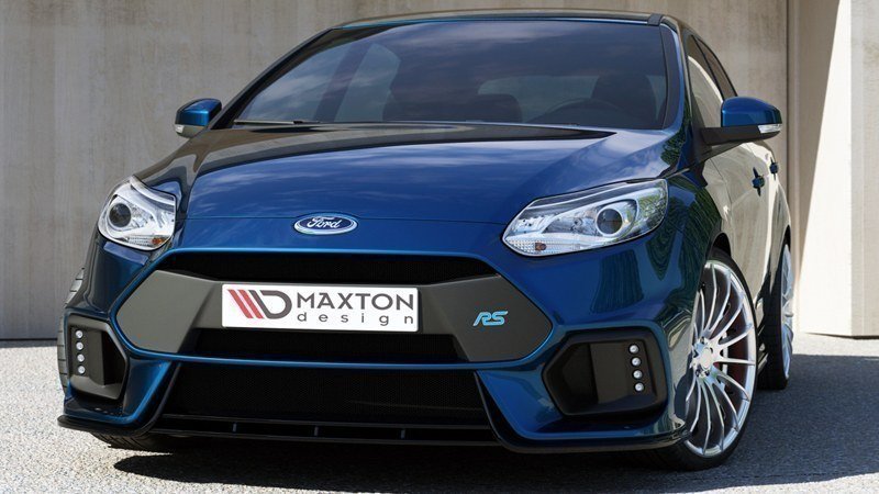 Maxton Design - Frontstoßstange passend für FORD FOCUS MK3 VORFL (FOCUS RS 2015 LOOK) mit LED - Aerowerk.