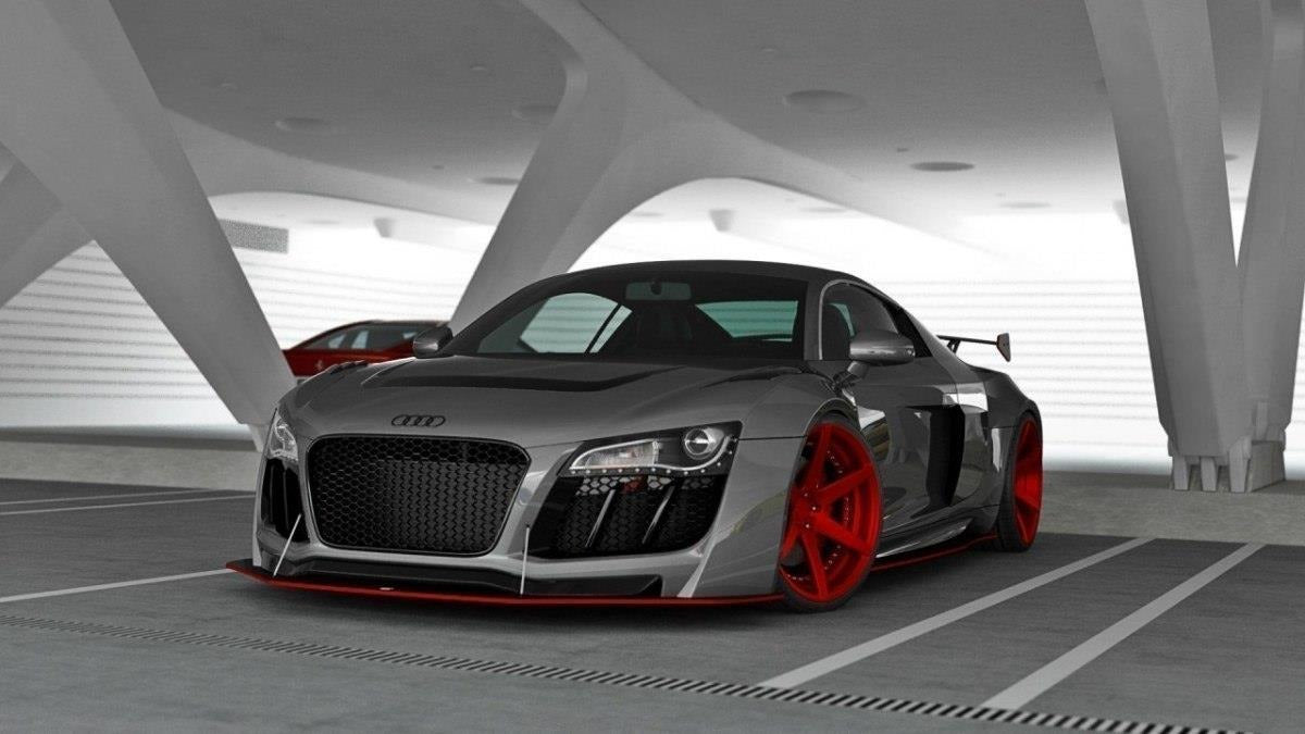 Maxton Design - Frontsto�stange für AUDI R8 I - Aerowerk.