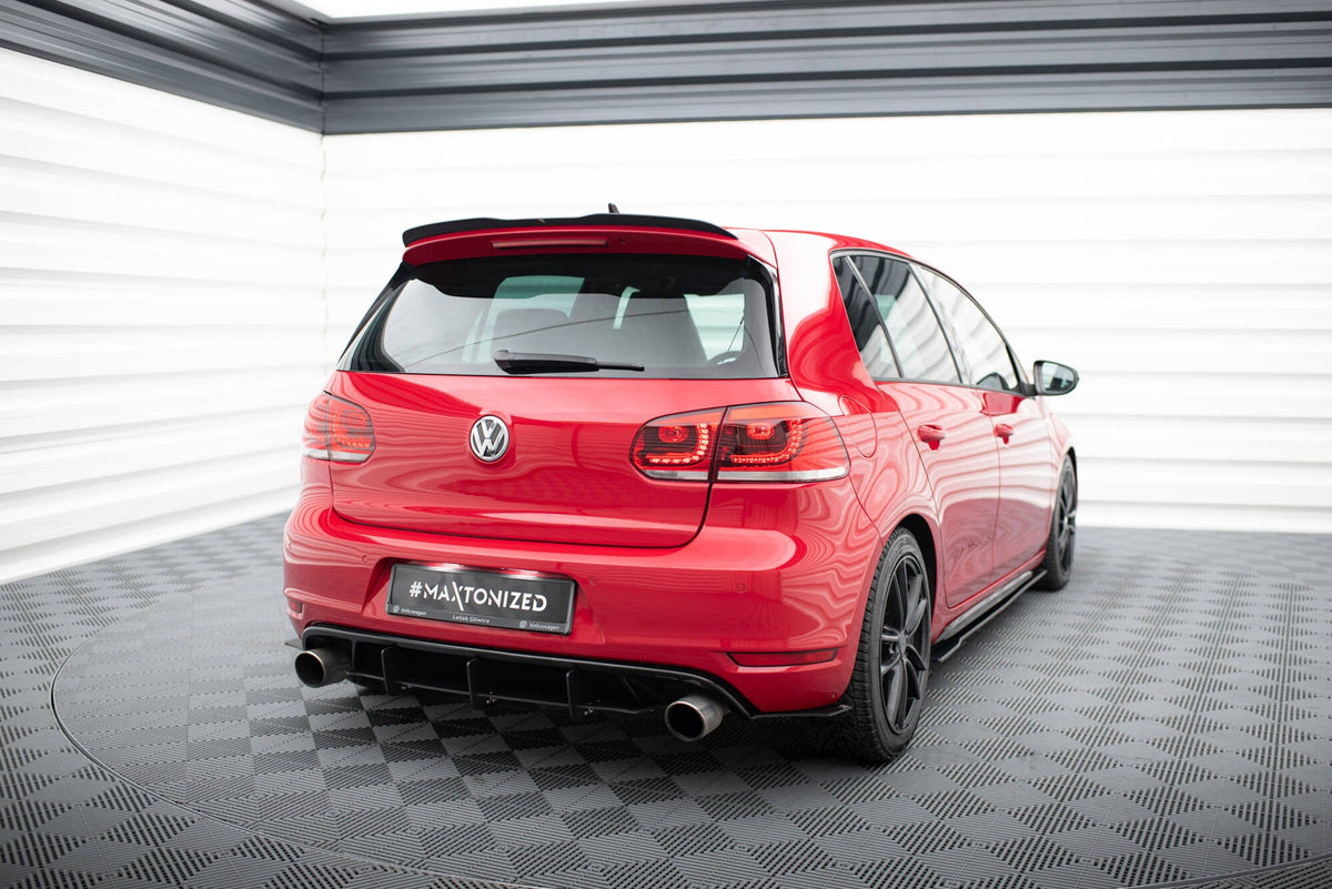 Maxton Design - für VW GOLF 6 GTI / 35TH Diffusor Heck Ansatz für Diffusor für & Heck Ansatz Flaps Diffusor für - Aerowerk.