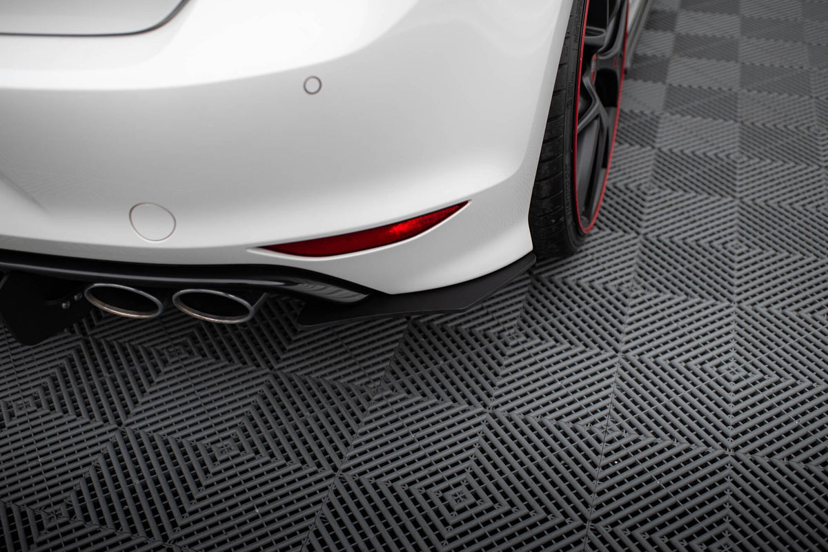 Maxton Design - für VW GOLF 7 R HATCHBACK Diffusor Heck Ansatz für Diffusor für & Heck Ansatz Flaps Diffusor für - Aerowerk.