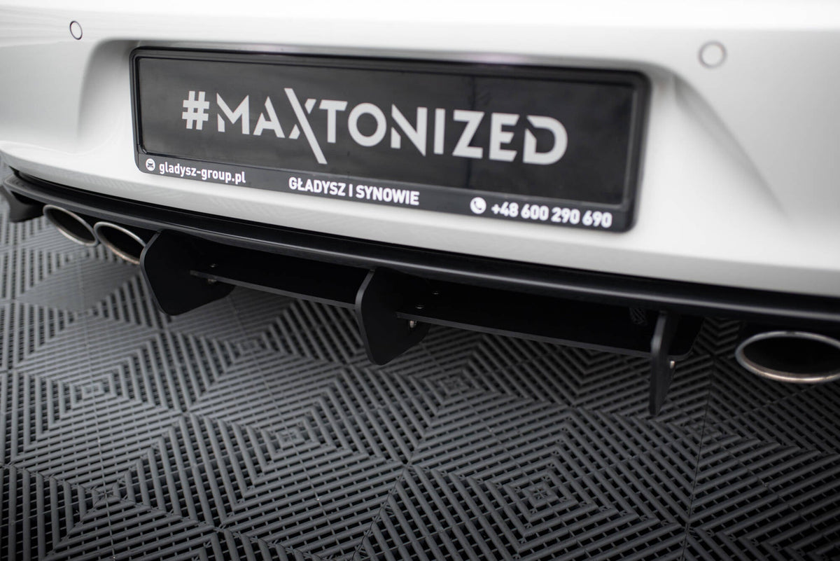 Maxton Design - für VW GOLF 7 R HATCHBACK Diffusor Heck Ansatz für Diffusor für & Heck Ansatz Flaps Diffusor für - Aerowerk.