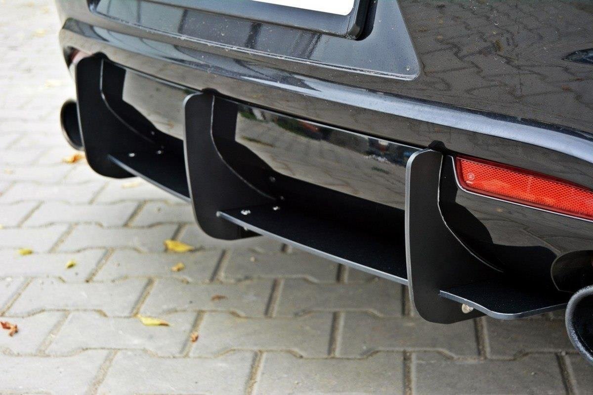 Maxton Design - für VW SCIROCCO R Diffusor Heck Ansatz für Diffusor für & Heck Ansatz Flaps Diffusor für - Aerowerk.