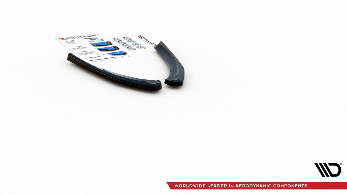 Maxton Design - Heck Ansatz Flaps Diffusor für Abarth 124 Spider - Aerowerk.