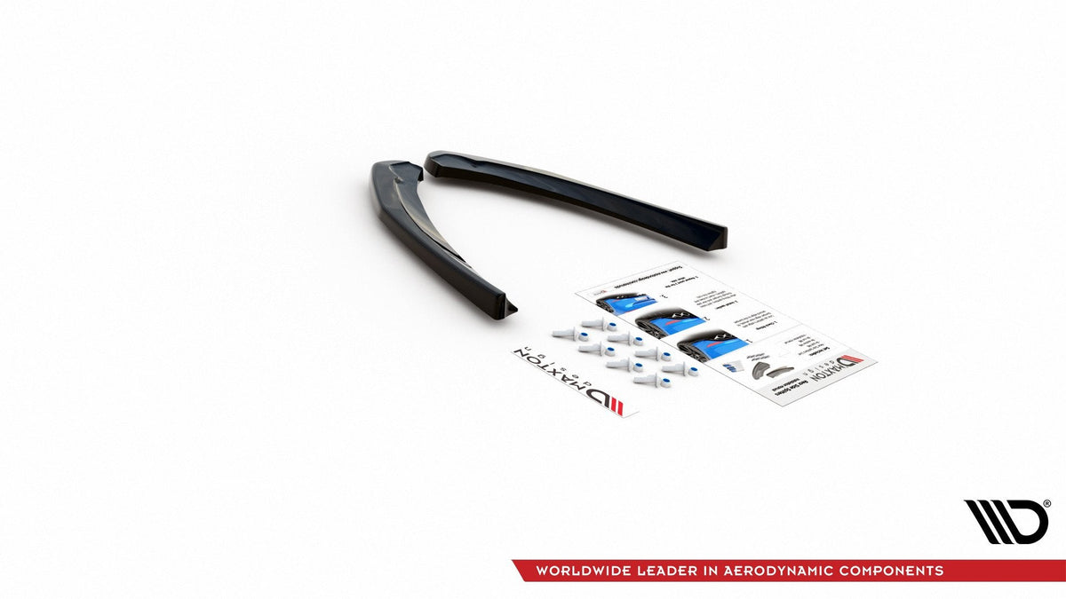 Maxton Design - Heck Ansatz Flaps Diffusor für Abarth 124 Spider - Aerowerk.