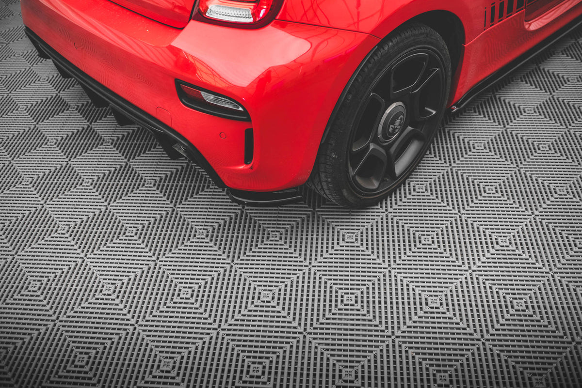 Maxton Design - Heck Ansatz Flaps Diffusor für Abarth 595 Mk1 Facelift - Aerowerk.