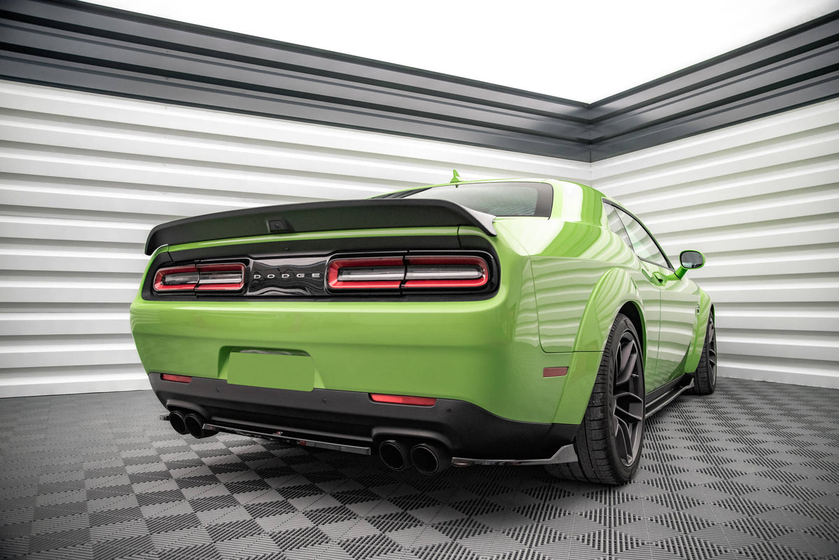 Maxton Design - Heck Ansatz Flaps Diffusor für Dodge Challenger SRT Hellcat Widebody Mk3 - Aerowerk.