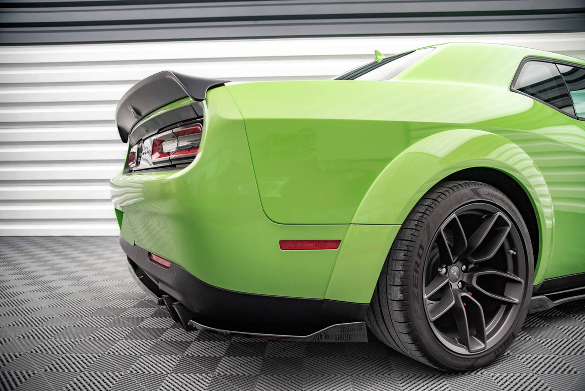 Maxton Design - Heck Ansatz Flaps Diffusor für Dodge Challenger SRT Hellcat Widebody Mk3 - Aerowerk.