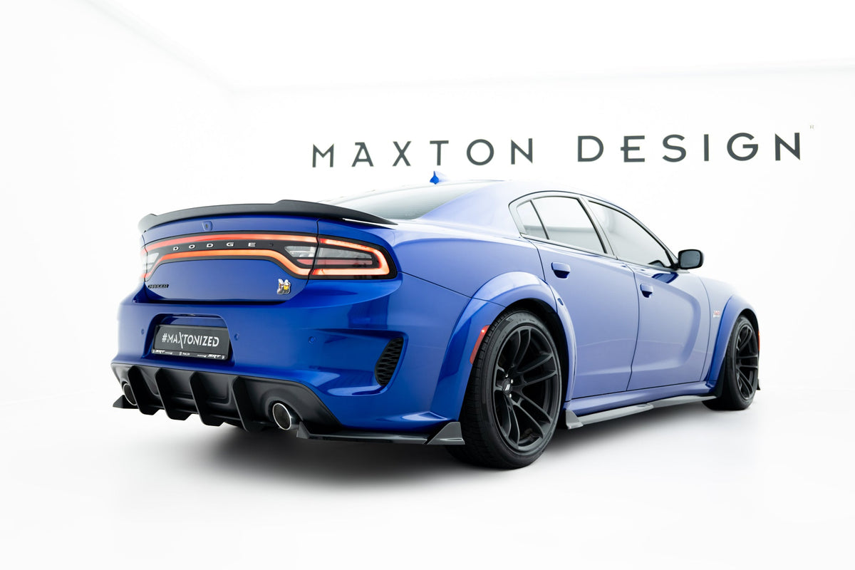 Maxton Design - Heck Ansatz Flaps Diffusor für Dodge Charger RT Scat Pack Widebody Mk3 Facelift - Aerowerk.