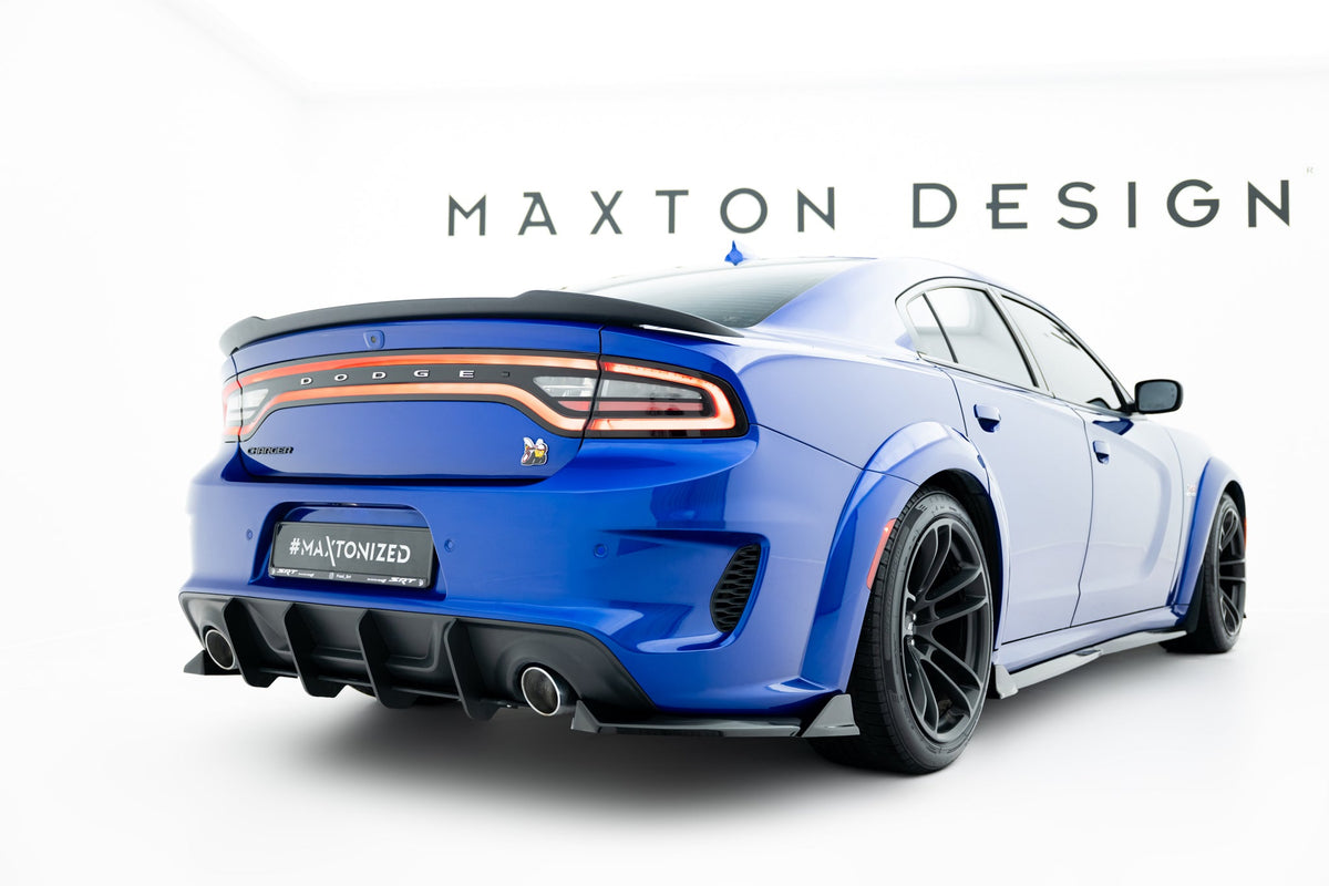 Maxton Design - Heck Ansatz Flaps Diffusor für Dodge Charger RT Scat Pack Widebody Mk3 Facelift - Aerowerk.