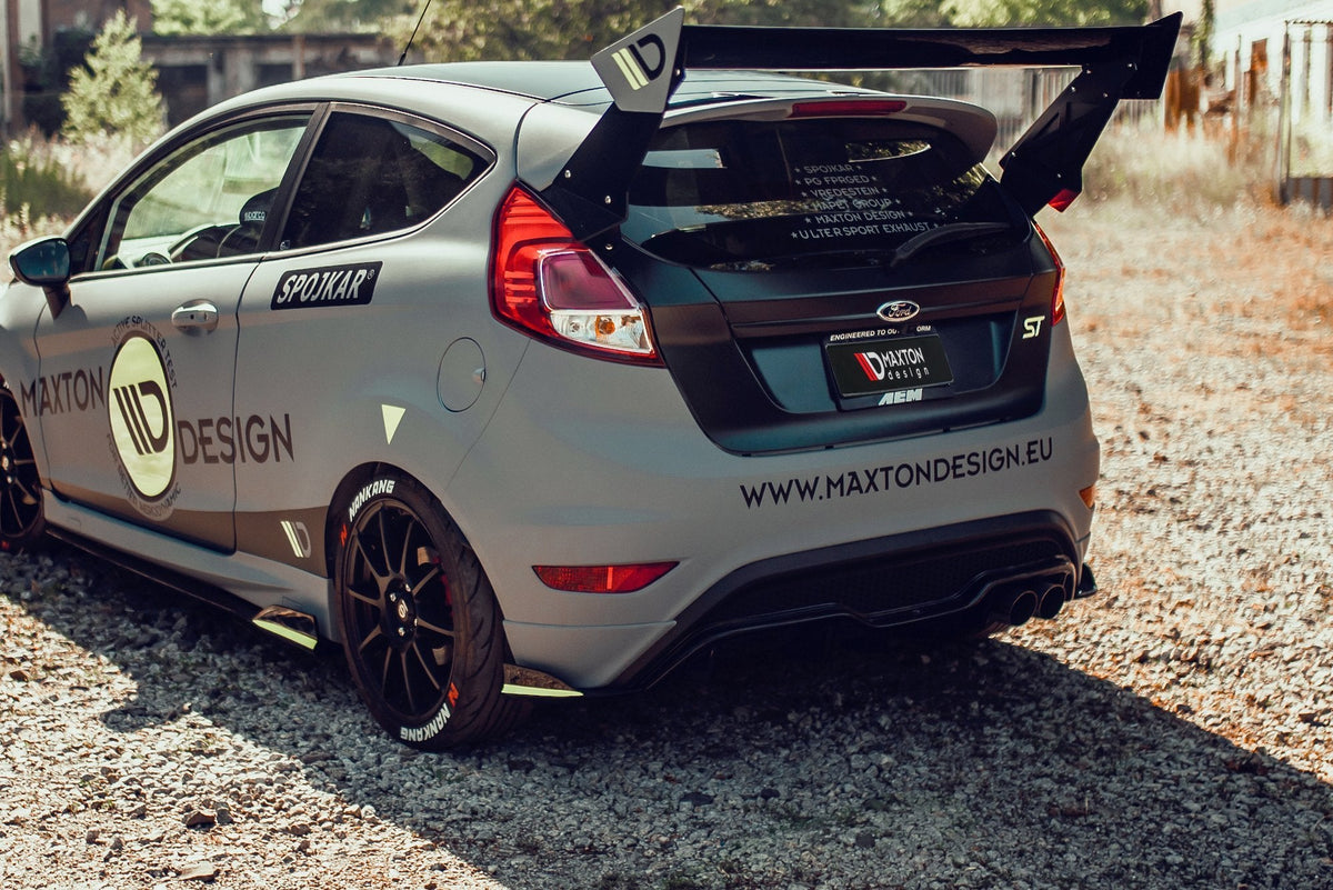 Maxton Design - Heck Ansatz Flaps Diffusor für Ford Fiesta 7 ST Facelift - Aerowerk.