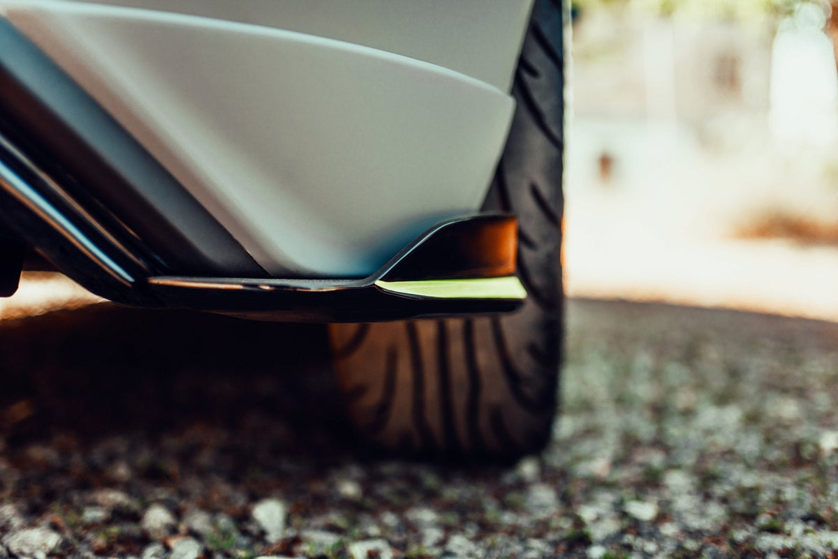 Maxton Design - Heck Ansatz Flaps Diffusor für Ford Fiesta 7 ST Facelift - Aerowerk.