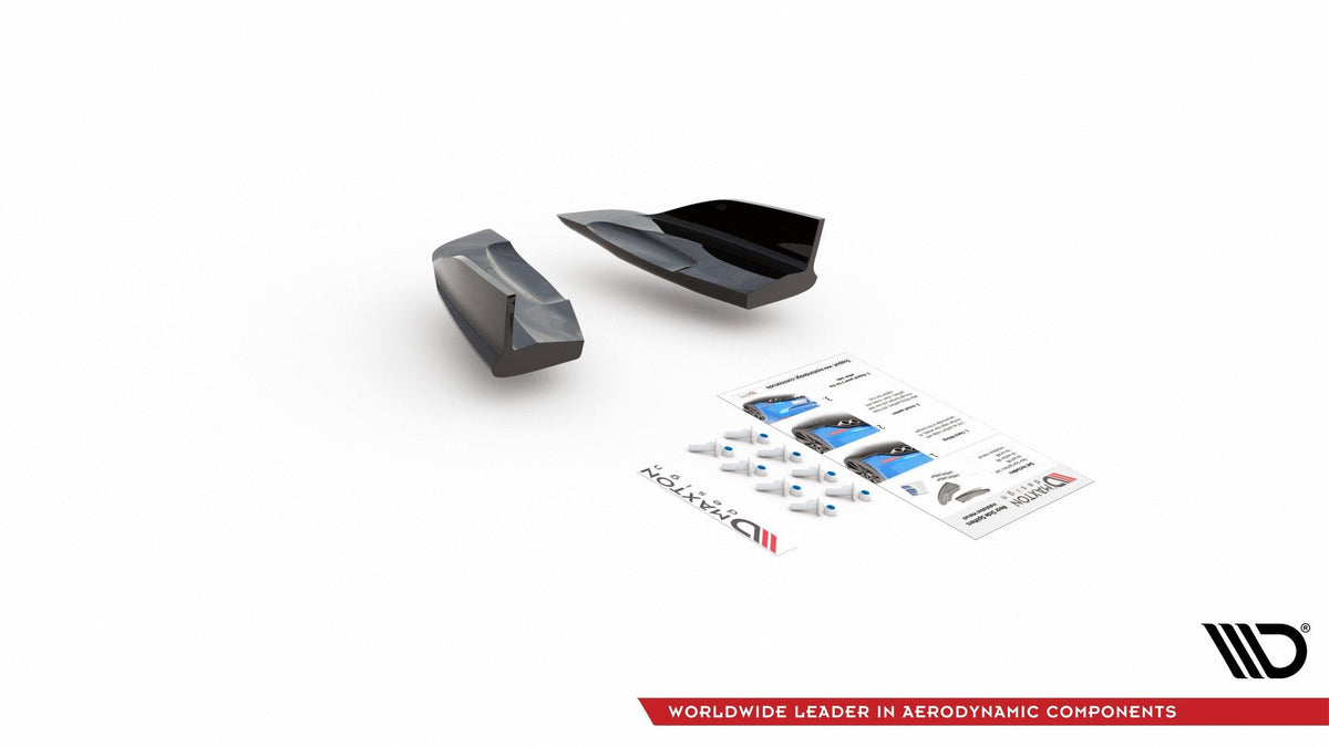 Maxton Design - Heck Ansatz Flaps Diffusor für Ford Fiesta 7 ST Facelift - Aerowerk.