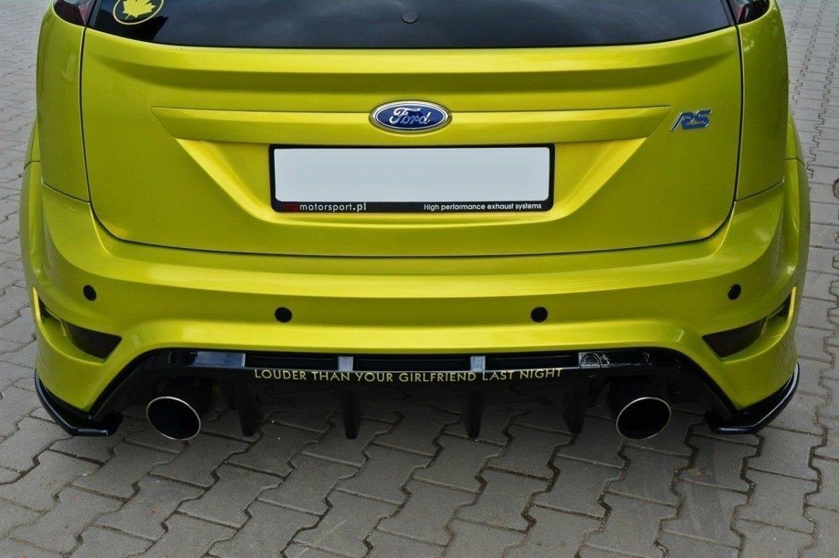 Maxton Design - Heck Ansatz Flaps Diffusor für Ford Focus RS Mk2 - Aerowerk.