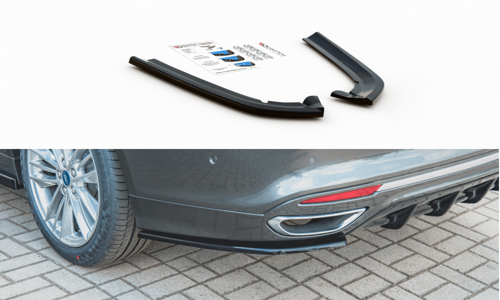 Maxton Design - Heck Ansatz Flaps Diffusor für Ford Mondeo Vignale Mk5 Facelift - Aerowerk.
