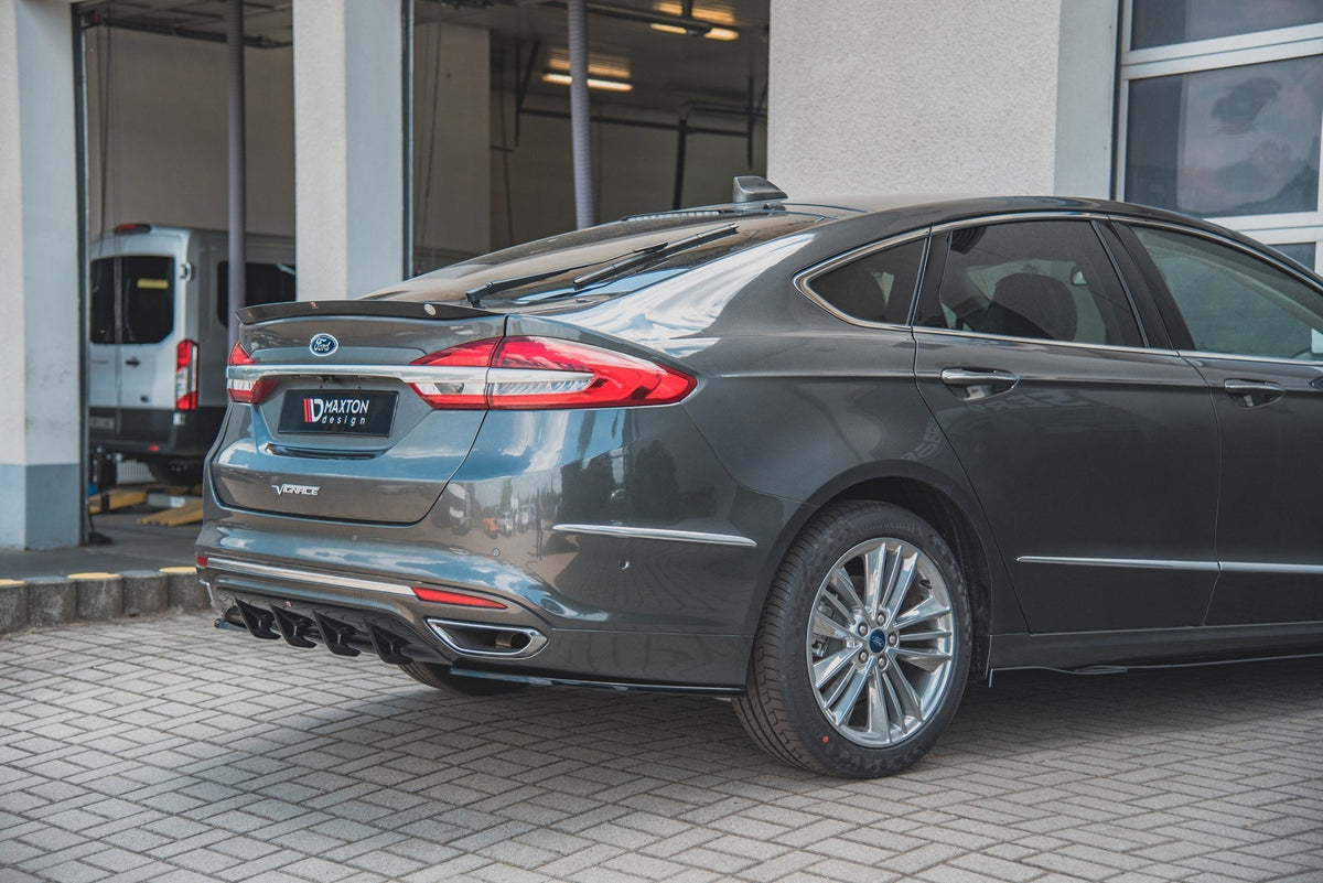 Maxton Design - Heck Ansatz Flaps Diffusor für Ford Mondeo Vignale Mk5 Facelift - Aerowerk.