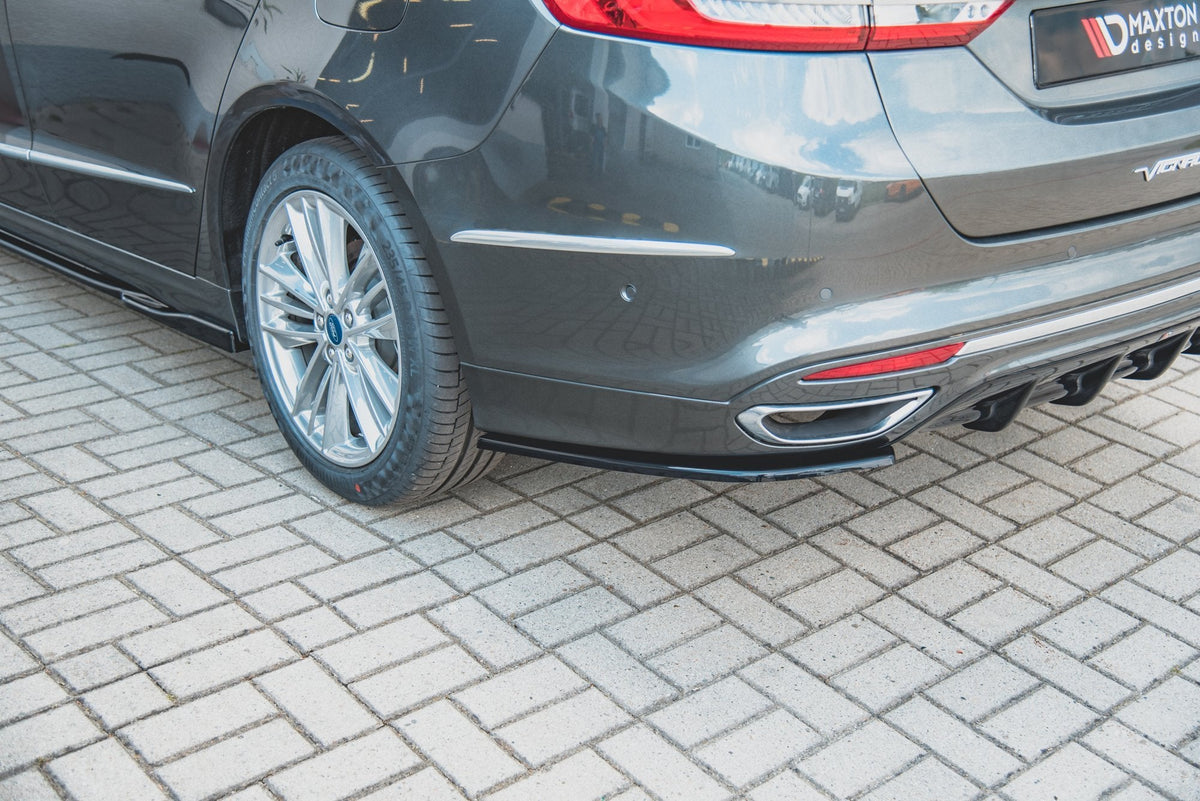 Maxton Design - Heck Ansatz Flaps Diffusor für Ford Mondeo Vignale Mk5 Facelift - Aerowerk.