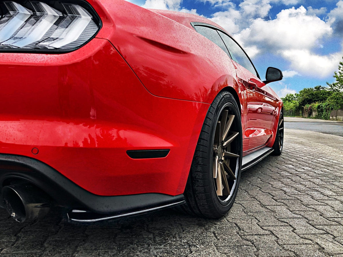 Maxton Design - Heck Ansatz Flaps Diffusor für Ford Mustang Mk. 6 Facelift - Aerowerk.